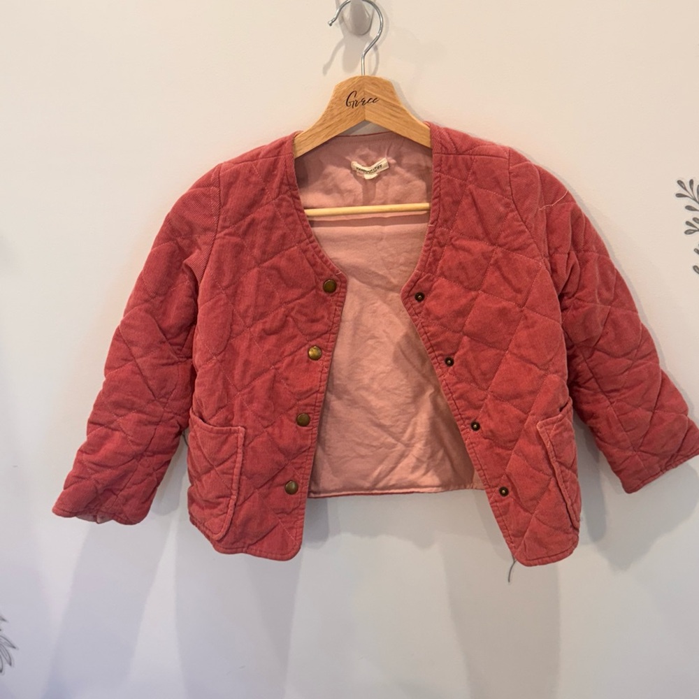 Hannah Pink Puffer Jacket Quilted Insulation